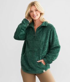 LIV Outdoor Wiley Sherpa Fleece Pullover - Green Small, Women's Ponderosapine Shop more: Irresistibly Soft Quarter zip mock neck pullover Moisture wicking Quick drying Front pouch pocket Bust measures 40 on size small Body length 26 on size small. 60% Cotton 40% Polyester. Machine wash cold with like colors gentle cycle. Close all fasteners before washing. Do not bleach. Tumble dry low or for best results line dry in shade. Do not use softeners. Cool iron if needed. Do not dry clean.. Measuremen Ponderosa Pine, Petite Size Chart, Women's Sweatshirts, Online Clothing Boutiques, Sherpa Jacket, Perfect Jeans, Womens Size Chart, Quarter Zip Pullover, Sherpa Fleece