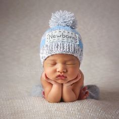 "A lovely newborn personalized beanie/ hand knit newborn hat with a pompom, perfect for both newborn boy and newborn girl. You can see all my items in my etsy shop: https://www.etsy.com/shop/BabiesRepublic?ref=hdr_shop_menu The beanie is perfect for newborn coming home outfits, as a newborn photo prop and great as a gift for a new baby or for a baby name announcement. A lovely keepsake idea. If you would like to give a personalized hat as a gift and don't know the baby's name yet or you are pare Knit Newborn Hat, Pom Pom Baby, Strawberry Baby, Newborn Hats, Personalized Newborn, Baby Monogram