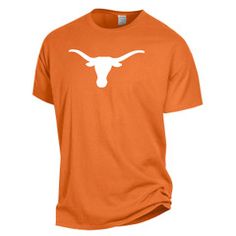 Texas Longhorns ComfortWash Tee | University Co-op Soft-washed Cotton T-shirt For Fan Apparel, Soft-washed Cotton T-shirt For Fans, Texas Longhorns Logo, Dallas Cowboys Football Team, Texas Farm, Dallas Cowboys Football, Cowboys Football, Texas Longhorns, Dye T Shirt