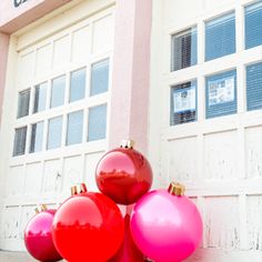 Inflatable Ornament, 30 - Vintage Green, Shop Sweet Lulu Frosted Tree, Party People, Classic Holiday, Outdoor Christmas Decorations, Pink Christmas, Outdoor Christmas, Christmas Cheer, Merry And Bright, Red Christmas