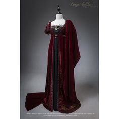 A magnificent palace ball held on a dark night in the Middle Ages. A long dress, long shawl and cape that will make you look gorgeous as a medieval queen. A deep crimson that sparkles and shines. Gorgeous and gorgeous embroidery. A beautiful queen with a sense of dignity and elegance. Item Dress (ver1, ver2) *Available in two lengths. Shawl (*wine red) Cape (*white) <Size> One Piece (ver1) Small size Length: 131cm Bust: 80-84cm Medium size Length: 131cm Bust: 84-88cm Large size Length: 131 Elegant Floor-length Maxi Dress For Costume, Elegant Medieval Dress For Festivals, Elegant Red Medieval Wedding Dress, Elegant Medieval Costume Dress In Red, Elegant Red Medieval Dress Costume, Elegant Red Medieval Costume Dress, Elegant Red Medieval Dress For Costume Party, Elegant Red Medieval Dress With Historical Design, Elegant Floor-length Medieval Dress For Festivals