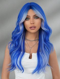 🌟 Welcome to our store! At ZemiksAccessory, you can enjoy creating a different style anytime. ️ ZemiksAccessory offers high-quality hair imitations at affordable prices. Each wig is made from carefully selected high-quality materials and meticulously prepared by expert craftsmen. 👌 Features:Heat-Resistant Color:Blue Type:No Bangs Wig Cap Type:Rose Mesh Net Crowd:Women Hairstyle:Long Wigs Theme:Daily Curl:Curly Wave Dye/Bleach/Perm:Perm Heat Tolerence:150℃ Material:High Temperature Fiber In our store, you can find long hair wigs, short hair wigs, hair accessories, and more 🌈. We offer a wide range of colors 🎨 and different hairstyles ️ to reflect your style and personality. We are here to help you find the perfect wig. If you cannot find the product you are looking for, you can send us Highlight Grey, Double Ponytail, Bangs Wig, Green Wig, Long Hair Wigs, Blue Wig, Short Hair Wigs, Curly Waves, Ombre Wigs