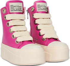 Leather Material, Color Scheme, High Top, Cream Color, High Tops, Rubber Sole, Color Schemes, Fashion Shoes, Cream