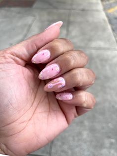 3rd Nail Art, Sweet One Nails, Ice Cream Gel Nails, Pink Ice Cream Nails, Ice Cream Nails Acrylic, Nail Ice Cream, Melted Ice Cream Nails, I’ve Cream Nails, Ice Cream Drip Nails