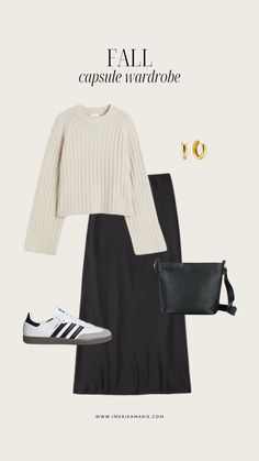 Fall 2023 Capsule Wardrobe + Outfit Ideas | Erika Marie Capsule Wardrobe Sweaters, Modest Winter Capsule Wardrobe, Winter Capsule Wardrobe 2023, Fall Capsule Wardrobe 2023, Modest Capsule Wardrobe, Erika Marie, Capsule Wardrobe Outfit Ideas, Samba Outfit