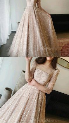 Spaghetti Dress, Glittery Dress, Long Gown Design, Sparkly Prom Dresses, Simple Frocks, Gowns Dresses Elegant, 파티 드레스, Fancy Dresses Long, Dress Indian