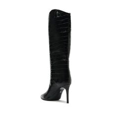 The Maryanas are now available in a wide width for our thick-legged girlies! While still featuring a pointed toe and a slender stiletto, these iconic knee-high sexy boots pair well with your dresses or skirts and elevate any outfit from day to night.Materials: Leather Upper | Leather OutsoleHeel Type: High HeelHeel Style: Stiletto HeelToe Style: Pointed ToeClosure Type: Slip OnCounter Type: ClosedShaft Height: 15 In | 380 mmShaft Circumference: 16.5 In | 420 mmHeel Height: 3,5 In | 89 mmSKU: S0172305440003 Book Clutch, Stylish Footwear, Black Knee High Boots, Olympia Le Tan, Alexandre Birman, Black Knees, Wide Calf, Wide Boots, Leather Boot