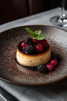 Savor the creamy texture and caramelized crust of Basque burnt cheesecake, topped with fresh seasonal berries for a fruity twist. #BasqueCheesecake #ElegantDesserts #BerryLovers