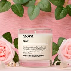 I love you mom definition kids names dictionary scented candle | Zazzle Mom Definition, Unique Gifts For Mom, Kids Names, I Love You Mom, Love You Mom, Unique Personalized Gift, Mom Birthday, Guardian Angel