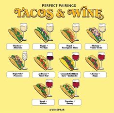 the perfect pairings for tacos and wine