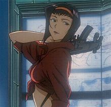 Faye Faye Cowboy Bebop, Faye Valentine Wallpaper, Faye Valentine Icon, Cowboy Bebop Aesthetic, Faye Valentine Dress, Faye Valentine Cowboy Bebop, Cowboy Bebop Gif Pfp, Fay Valentine Cowboy Bebop