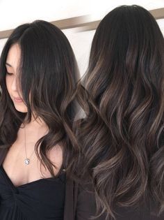 Hair By Ly Tran - Cupertino, CA, United States. Cholcolate dreams! Aesthetic Balayage, Rose Highlights, Fall Brunette, Hight Light, Highlights Brunette, Blonde Honey, Balayage Brown