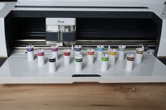 an image of a machine that has some inks in it