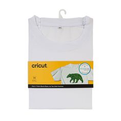 Optimized for Infusible Ink transfers. This sharp, white men's crew-neck T-shirt is a blank canvas for your creativity for projects that will stand the test of time! Get vibrant, permanent, pro-quality heat press transfers – no edges or seams – on this compatible Infusible Ink blank. Unlike an iron-on transfer or vinyl application, where artwork is attached on top of a compatible material using adhesive, an Infusible Ink heat transfer becomes one with the material itself. The results are bright, Infusible Ink Blanks, Heat Press Transfers, Infusible Ink, Inked Men, White Crew Neck, Inside Jokes, Disney Shirts, Blank Canvas, Mens Crew Neck