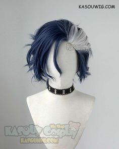 Kasou Wig, Cosplay Hairstyles, Blue Ponytail, Oc Hair, Character Hair, Κούρεμα Bob, Kawaii Wigs, Anime Wigs