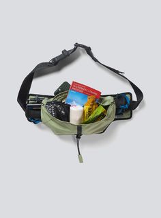 Technical running sling bag with 2L volume, multiple secure pockets, and weather repellent fabric; adaptable fit + 2-way wearability. Read more Sizing How To Wear It One size fits most Behind the design The Multipass Sling Bag pulls double-duty: as a lightweight yet secure place to stash a shell, nutrition, sunnies + water when out running and as a casual day-pack for a passport, wallet, phone + more when out exploring. Technical enough to perform while stylish enough for daily wear, the Multipa