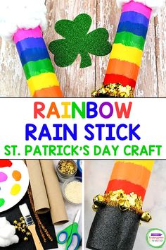 this is an easy st patrick's day craft for kids to make and use