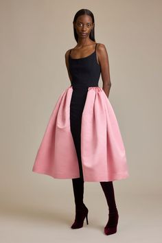 Fall Collection 2022, Midi Outfits, Peplum Gown, Concept Clothing, Column Gown, Tea Length Dresses, Gowns With Sleeves, Dress Gown