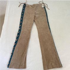 Gorgeous Vintage Trendy Suede Pants! No Stretch - Authentic Leather Suede True To Size 15” Waist 9” Rise 41” Length 32” Inseam Suede Pants, Pants Vintage, Vintage Look, Vintage Looks, Suede Leather, Pant Jumpsuit, Leather Pants, Fashion Inspo, Size 2