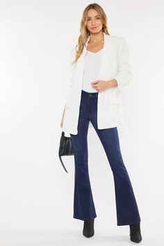 Prein Mid Rise Flare Jeans (Petite) – Official Kancan USA Flare Jeans Petite, Petite Flare Jeans, Mid Rise Flare Jeans, Jeans Petite, Flare Jeans, Fashion Forward, Mid Rise, Wardrobe, Design