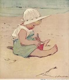 Heath Robinson, Child Hood, Beach Blonde, Childrens Illustrations, Gustav Klimt, Childrens Art, 로고 디자인, Children Illustration, Book Illustration