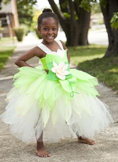 Tiana Tutu, Princess and the Frog Dress, Princess Tiana Costume | Little Ladybug Tutus Princess And The Frog Dress, Princess Tiana Costume, Disney Princess Halloween Costumes, Tiana Costume, Disney Princess Halloween, Ladybug Tutu, Elegant Flower Girl Dress, Frog Dress, Tiana Dress