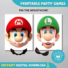 the mario bros birthday party game is here