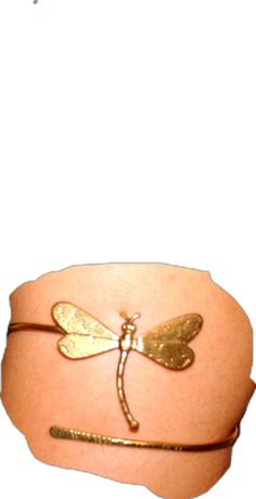 Adjustable Gold Dragonfly Jewelry, Upper Arm Cuff, Upper Arm Cuffs, Upper Arms, Arm Cuff, German Silver, Gorgeous Bracelet, Silver Pieces, Gold Bands