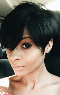 Pixie Cut Black Hair, Kryzada Rodriguez, Kryzayda Rodriguez, Box Bob, Asymmetrical Pixie Haircut, Kyrzayda Rodriguez, 2023 Bob