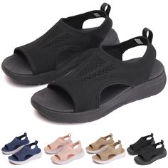 women's sandals with open toe and adjustable straps