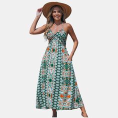 Get ready to bloom in style with our Floral Paisley Print Maxi Dress. With its vibrant print and flowing silhouette, this dress is the perfect blend of elegance and fun. Pair this with your favorite sandals and a wide-brimmed hat for a chic and bohemian-inspired beach look, or dress it up with wedges and statement jewelry for a night out on the town. Product code: CAA05A4E011DZ ,CAA05A4E011RZ Maxi Shift Dress, Brimmed Hat, Halter Maxi Dresses, Beach Look, Wide Brimmed Hats, Boho Women, Printed Maxi, Wide Brimmed, Printed Maxi Dress