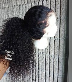 Curls Wig, Barbie Ponytail, High Fashion Hair, Hairstyle Examples, Frontal Wig Hairstyles, Big Box Braids Hairstyles, Quick Braided Hairstyles, Barbie Hair, Pretty Braided Hairstyles