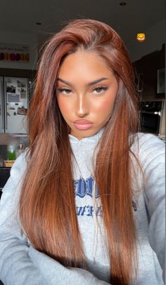 Red Hair For Warm Skin Tones, Dark Honey Hair Color, Amber Hair, 2023 Ideas, Autumn Hair, Honey Brown Hair, Peekaboo Hair