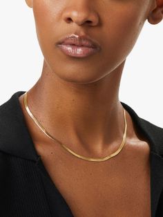 Being Too Much, Essential Jewelry, Spray Sunscreen, Everyday Glam, Bold Necklace, Herringbone Chain, Herringbone Necklace, Solid Gold Earrings, Jewelry Essentials