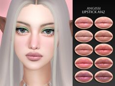 Sims 4 Makeup, New Tattoo Styles, Sims 4 Tattoos, Makeup Cc, Kylie Lip Kit, Sims 4 Cc Makeup, Makeup Tattoos, Sims 4 Clothing, Costume Makeup