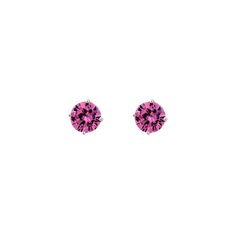 These pink CZ studs are sure to sparkle on your ear. The round stone is prong set and measures 6mm. Size: One Size. Gender: female. Age Group: adult. Sterling Silver Stud Earrings, Silver Stud Earrings, Sterling Silver Studs, Sterling Silver Earrings Studs, Silver Earrings Studs, Silver Studs, Prong Setting, Gender Female, Beautiful Jewelry