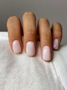 Free Returns ✓ Free Shipping✓. 24pcs Short Square Solid Color False Nails, Grey & White Simple Style, With 1pc File And 1pc Jelly Gel Press On Nails Nail Supplies- Press On False Nails at SHEIN. French Curve, Short Fake Nails, Easy Nails, Short Square Nails, Nail Type, French Nail, Neutral Nails, Nailed It, Classy Nails