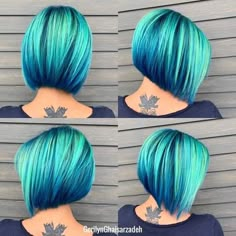 S Haircut, Short Blue Hair, Haircuts 2024, Diy Hair Color, Hair Color Options, Neon Hair