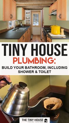 tiny house plumbing build your bathroom, including shower and toilet