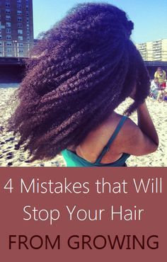 THIS IS A GOOD READ - 4 Mistakes that Will Stop Your Hair From Growing - For women interested in growing long, natural hair the greatest challenge can often be patience. Hair goals should be realistic but also ambitious enough to keep you committed to your regimen. In this blog, I share 4 mistakes that stopped my hair growth and hair health. Hair Wont Grow, Growing Long Natural Hair, Natural Hair Journey Growth, Hair Growth Challenge, Natural Hair Regimen, Hair Mistakes, Good Read, How To Grow Natural Hair, Be Patience