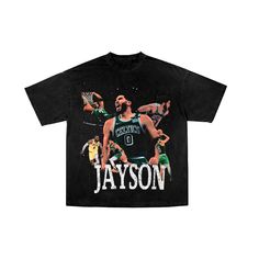 Jason tatum t shirt  printed on a 100% cotton gildan 5000 blank high quality print on tees *true to size* size chart is provided on the images   wash inside out & cold (make sure to hang dry to handle with care) no refunds or exchanges due to all orders being made to order which means that the order is processed once you purchase! any questions or concerns please email wrldwidela@gmail.com Band Merch T-shirt With Sublimation Print For Sports Events, Band Merch T-shirt For Sports Events, Fan Apparel Cotton Sublimation With Graphic Print, Graphic Print Cotton T-shirt For Sports Events, Throwback Relaxed Fit T-shirt For Fan Merchandise, Throwback Cotton T-shirt For Streetwear, Cotton Fan Apparel Sublimation Design With Graphic Print, Throwback Relaxed Fit T-shirt For Fans, Throwback T-shirt With Sublimation Print For Fans