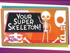 there is a sign that says your super skeleton