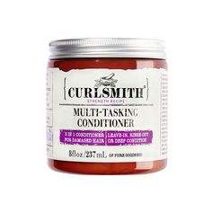 Curlsmith Multi-tasking Conditioner is a protein-enriched multi-purpose cream that can be used as rinse-out, deep conditioner or leave-in hair moisturizer.Hair Type: Wavy, Textured, Coily, CurlyFluid Ounces: 8 oz.Formulation: CreamCountry of Origin: Made in US Hair Moisturizer, Body Conditioner, Buyable Pins, Conditioner Hair, Best Hair Care Products, Hydrating Hair Mask, Conditioner Hair Mask, Nice Hair, Elegant Hair