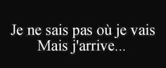 a black and white photo with the words'je ne sais pas que vais mai