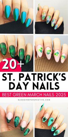 These st patrick’s day nails designs are bold and perfect for celebrating in style! Featuring green nails and green nail designs, this collection is packed with creative St Patricks day nail art. Plan your March nails 2025 with these chic Irish nails. Check out the blog for more st patrick's nail ideas and st pattys nails!