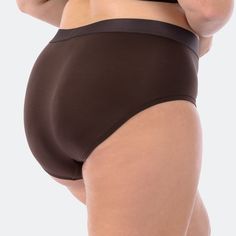 A modern brief with a seamless front inside gusset layer. Yep, we got rid of *that* pocket for extra comfort. Sits slightly higher than our mid-rise styles Lined front and inside gusset Tag-free label for added comfort Signature no-dig waistband Soft, elasticized leg opening to prevent stretching out Made from modal, a lightweight, breathable & sustainable fabric Womens Boxers, Sustainable Fabric, Free Label, Sustainable Fabrics, Boy Shorts, Java, Stretching, Mid Rise, Fabric