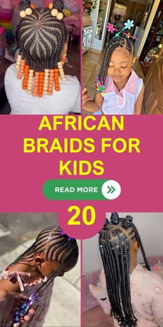 The world of African braids for kids is a fascinating blend of traditional hair braiding styles and modern American influences. These hairstyles for children are more than just fashion; they're a tribute to cultural heritage. From American beads to a classic ponytail, these braids offer a versatile range of styles for American children, reflecting both their roots and contemporary trends.