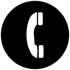 the letter c in a black circle with a white capital on it's side