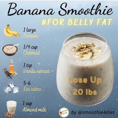 Clean Eating Food List, Banana Diet, Homemade Recipe Books, Beet Smoothie, Smoothies With Almond Milk