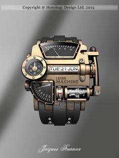 Steampunk Concept, Jaket Motor, Futuristic Watches, Mens Watches Expensive, Mobil Futuristik, Teknologi Gadget, Mens Designer Watches, Steampunk Watch, Fancy Watches